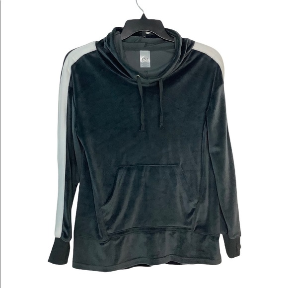 Women's Athletic Works S Small 4 - 6 Performance Sweatshirt Hoodie Sweat Velvet - Picture 2 of 7